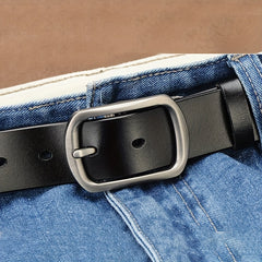 Men's Plus Size Leather Belt Business Casual Pants Belt