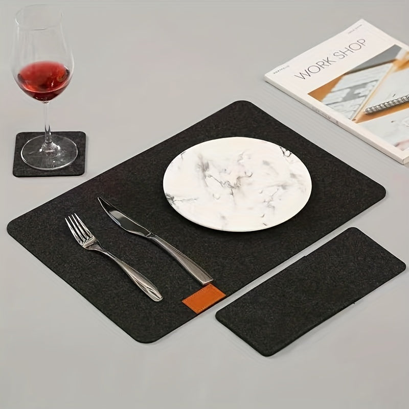 Placemats Coaster Cutlery Bag Tablemat Nordic Style Table Mat