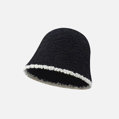 Men's Street Plush Washable Bucket Hat