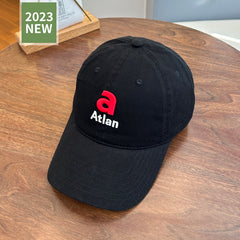 Unisex Breathable Adjustable Baseball Cap With Letter Embroidery