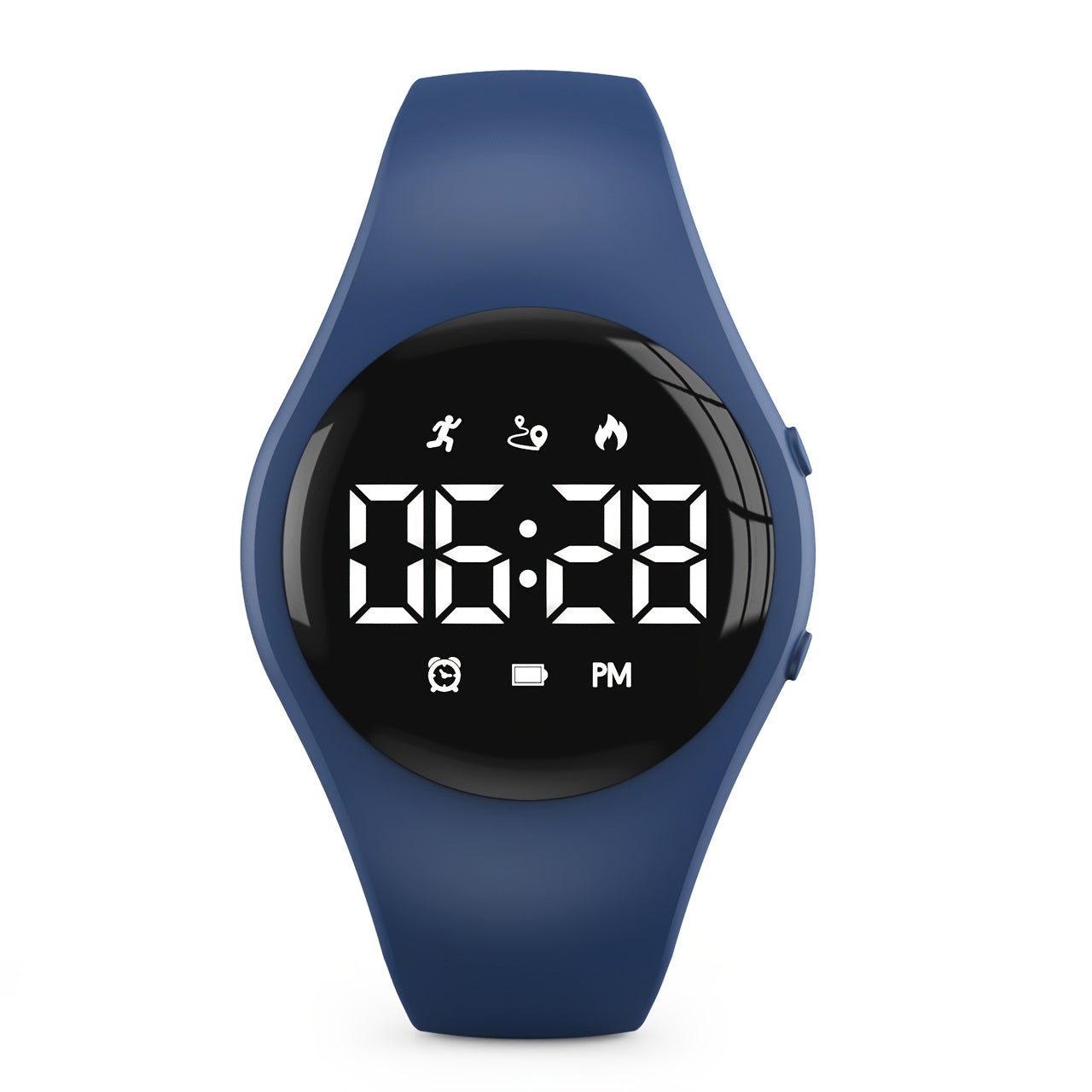 Outdoor Sport Kids LED Digital Watch with Step Counter Calories Distance Tracker