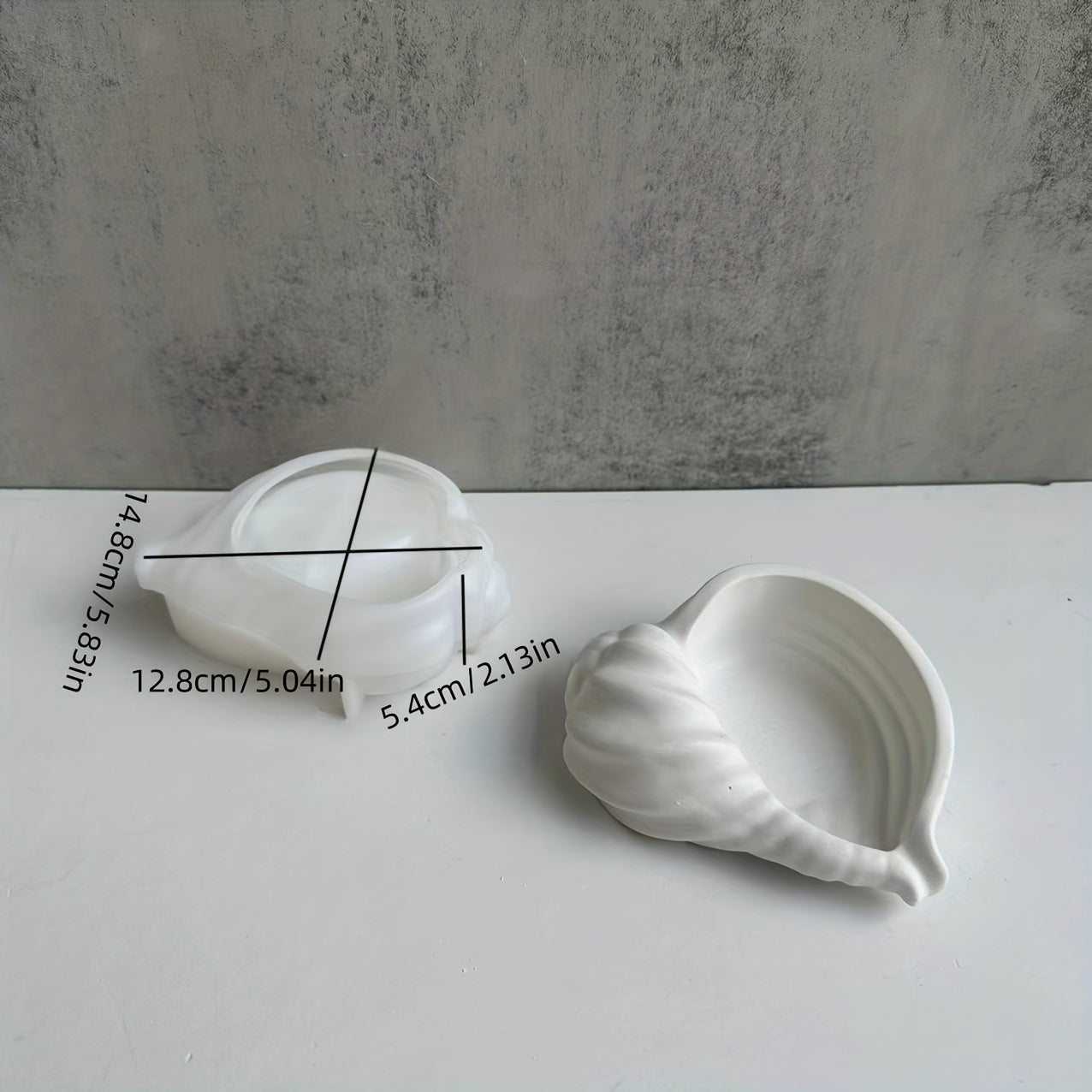 Conch Shell Silicone Mold for DIY Storage Tray Making