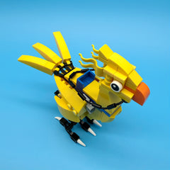 Yellow Chick Building Block Set Animal Series Detailed Mechanical Bird Toy