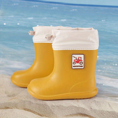 Waterproof Unisex Rain Boots Slip On Short Boots for Outdoor Work