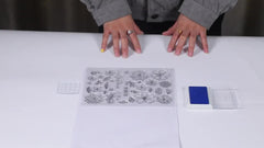 Cartoon Transparent Scrapbooking Stamp for Students Card Making