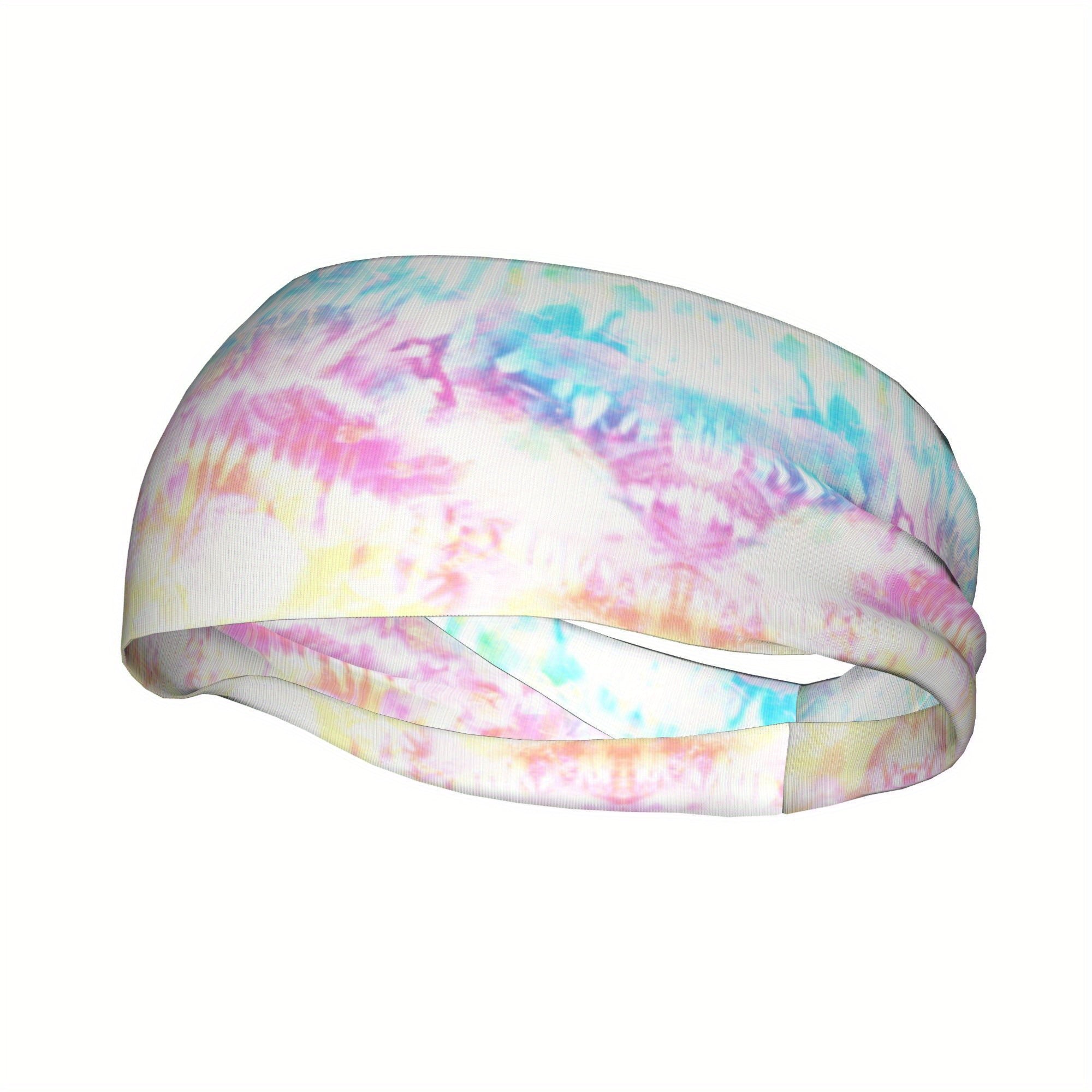 Tie Dye Headband for Sports & Casual Wear - Thanksgiving & Halloween