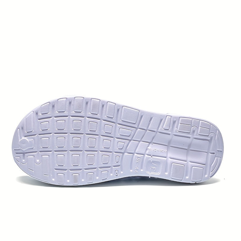 Women's Floral Pattern Breathable Hole Shoes Lightweight