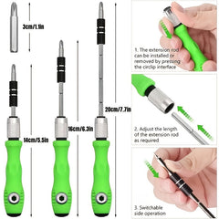 32 in 1 Screwdriver Set with Magnetic Heads