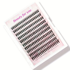 Cluster Eyelashes Natural Soft False Eyelashes Premade Spiky Curling Lashes