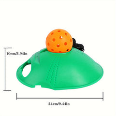 High Elastic Plastic Pickleball Trainer Base for Single Training