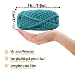 2 Pack T Shirt Yarn Fettuccini Zpagetti Balls