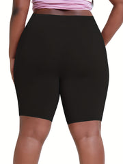 3-Pack Women's Plus Size Sporty Shorts Set High Rise Biker Shorts
