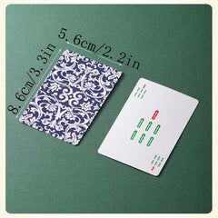 2pc Portable Playing Cards for Travel and Party