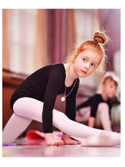 Long Sleeve Ballet Leotard Girls Gymnastic Leotard Toddler Kids Outfit
