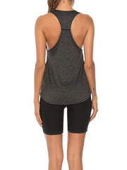 2pcs Women's Racer Back Workout Tank Top Yoga Tops