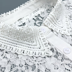 Lace Faux Collar Half Shirt False Collar Dickey Collar Detachable