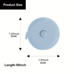 6 Pack Body Size Retractable Tape Measure 60 Inches