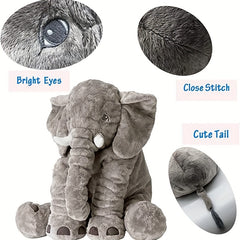 Big Elephant Stuffed Animal Plush Toy Grey Elephant Toy 40 64 Cm