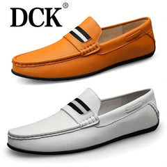 Men's Comfy Moccasin Loafers Non-slip Driving Shoes