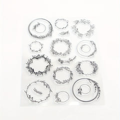 Round Stamp Painting Tool for Scrapbook Decoration