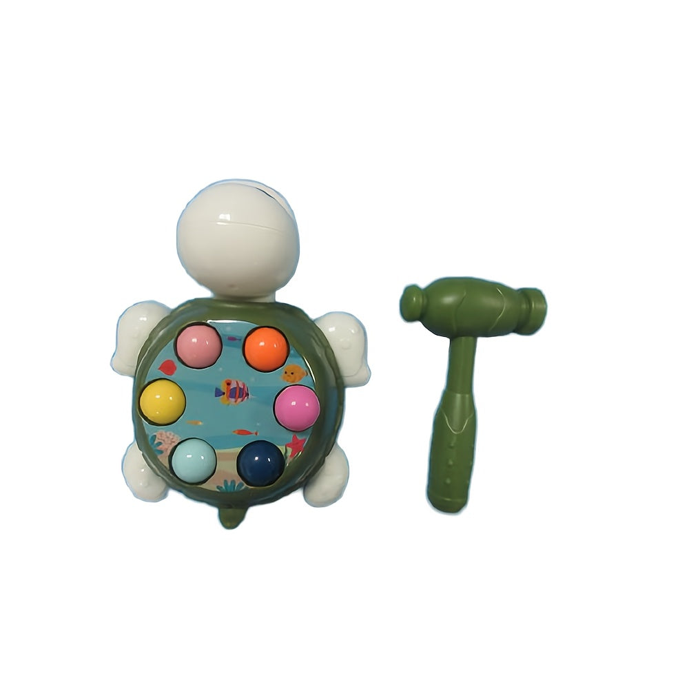 Interactive Turtle Hammer Toy for Toddlers