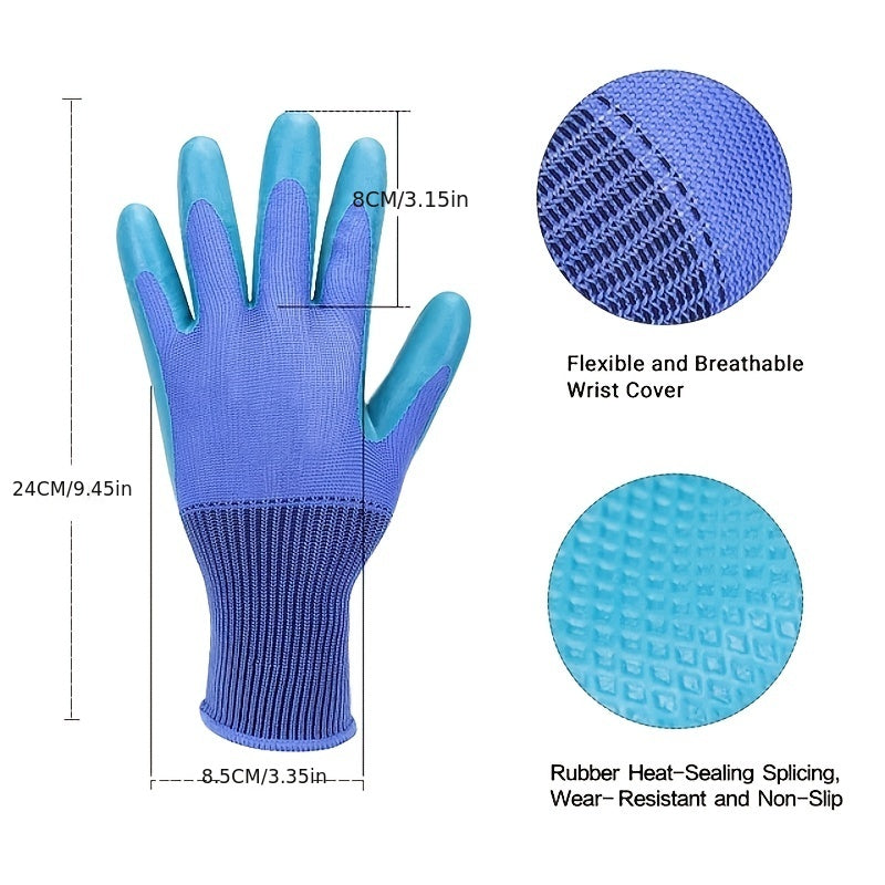Anti Slip Waterproof Work Gloves for Construction Sit