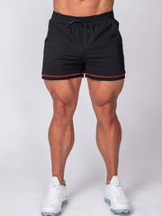 Men's Drawstring Basketball Training Shorts Solid Loose Shorts