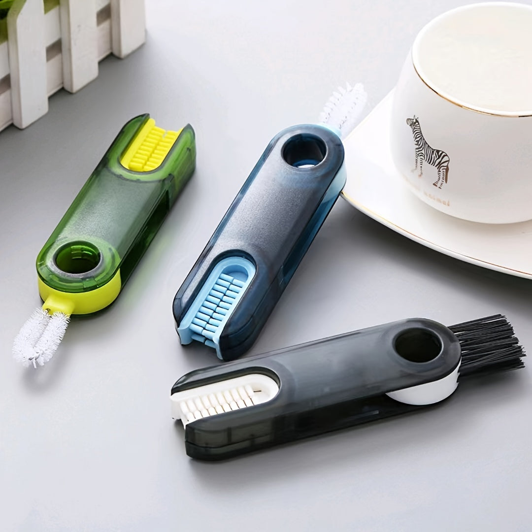 3 in 1 Water Cup Brush for Bottles Coffee & More