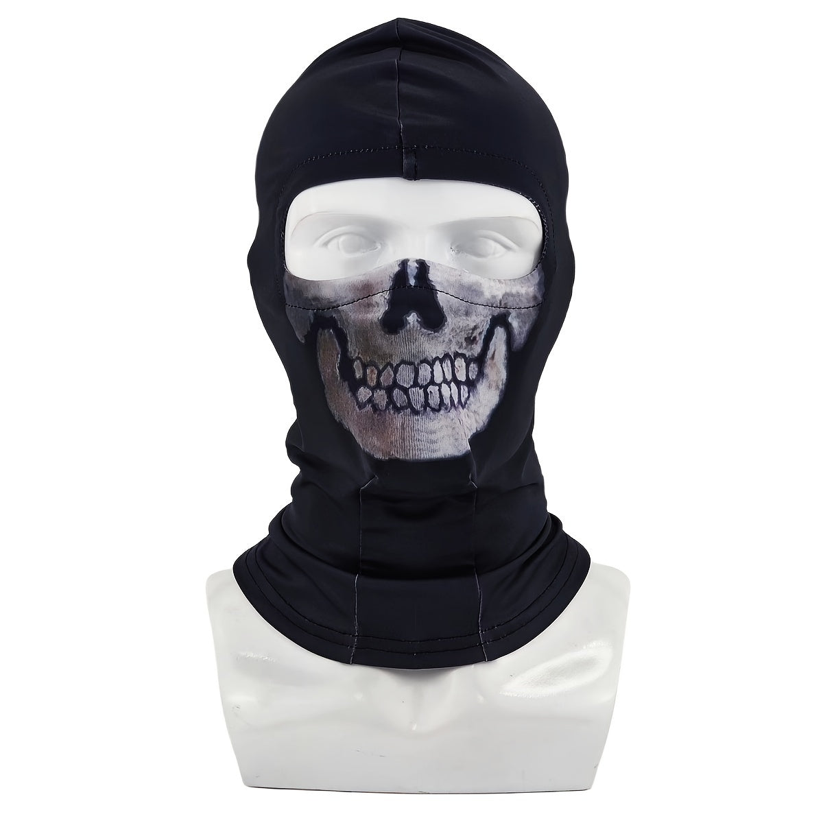 Ghost Skull Mask Balaclava Halloween Costume Face Cover Neck Gaiter