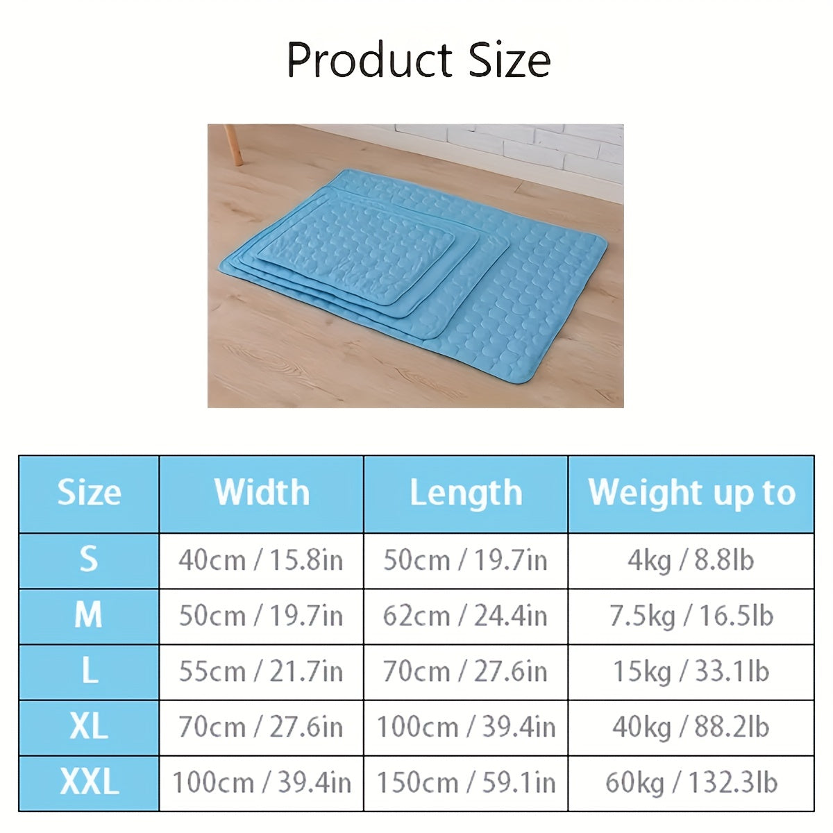 Pet Viscose Cooling Mat Dog And Cat Viscose Pet Cooling Mat