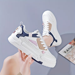 Thick Bottom Mesh Chunky Sneakers - Lightweight Running Shoes