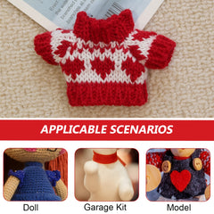 Holiday Elf Costume Set Sweater and Accessories for House Decorations