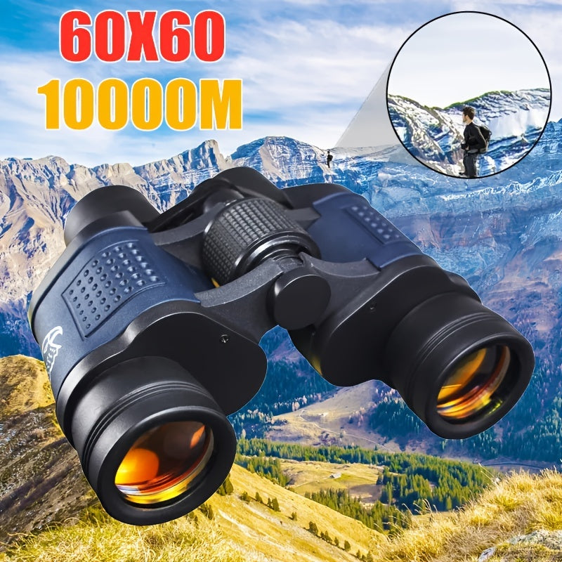60x60 HD Portable Binoculars For Bird Watching Travel Sightseeing