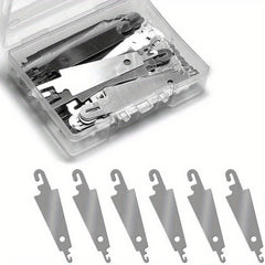 20pcs Stainless Steel Threader Embroidery Sewing Tool Large Eyed Needle
