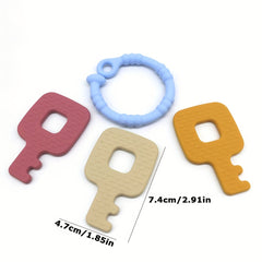 Silicone Key Toys Set - Pretend Play Sensory Toy for Kids