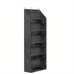 5 Layer Hanging Over The Door Storage Bag - Space Saving Organizer