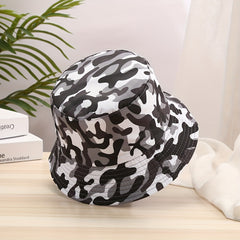 Camouflage Mountaineering Bucket Hat Lightweight Summer Outdoor Sun Protection