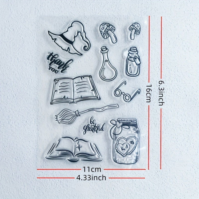 Clear Stamp Seal for Card Making and Scrapbooking Supply