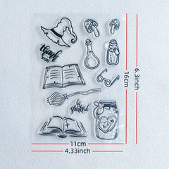 Clear Stamp Seal for Card Making and Scrapbooking Supply