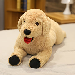 Giant Labrador Plush Toy Soft Stuffed Animal Dog Large Size Throw Pillow