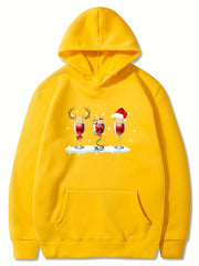 Girls' Christmas Hoodie Sweatshirt with Pocket