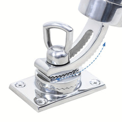 360 Adjustable Fishing Rod Holder 316 Stainless Steel for Marine Boat Yacht