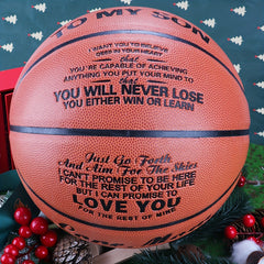 Basketball for Son Size 7 74 Never Lose Your Passion for the Game