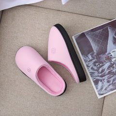 Plush Lined Slippers Soft & Warm Non Slip Memory Foam Shoes