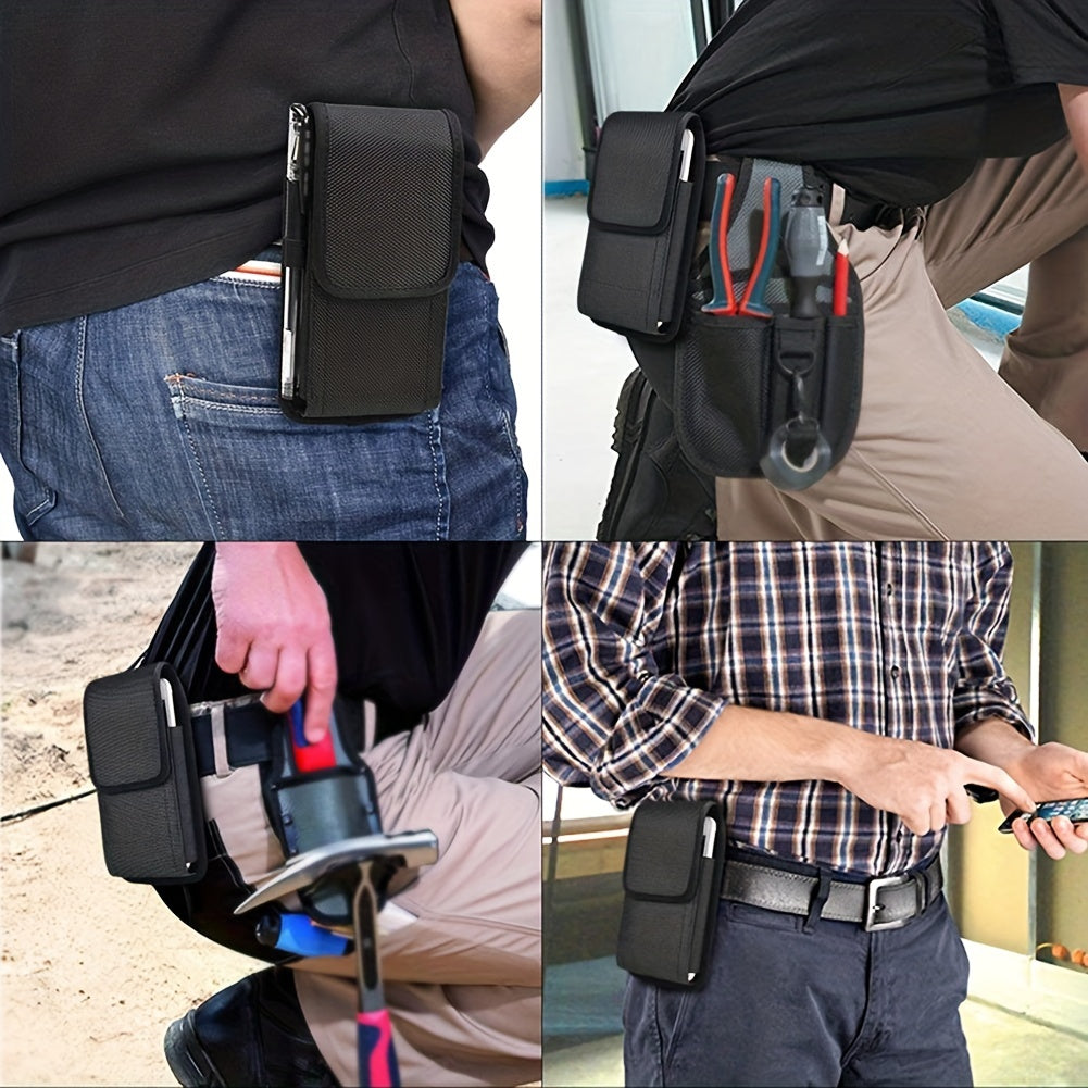 Outdoor Waist Bag with D Buckle for Phones Sports Hiking