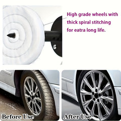4pcs Buffing Wheel 10 16 Cm Polishing Wheel for Wood Metal Ceramic