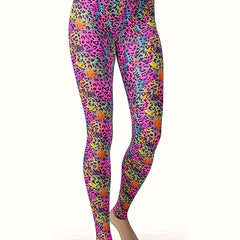 Leopard Print Yoga Pants Running Fitness Leggings