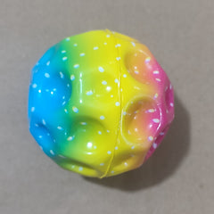 Colorful Bouncy Ball Moon Shape High Bouncing Space Ball