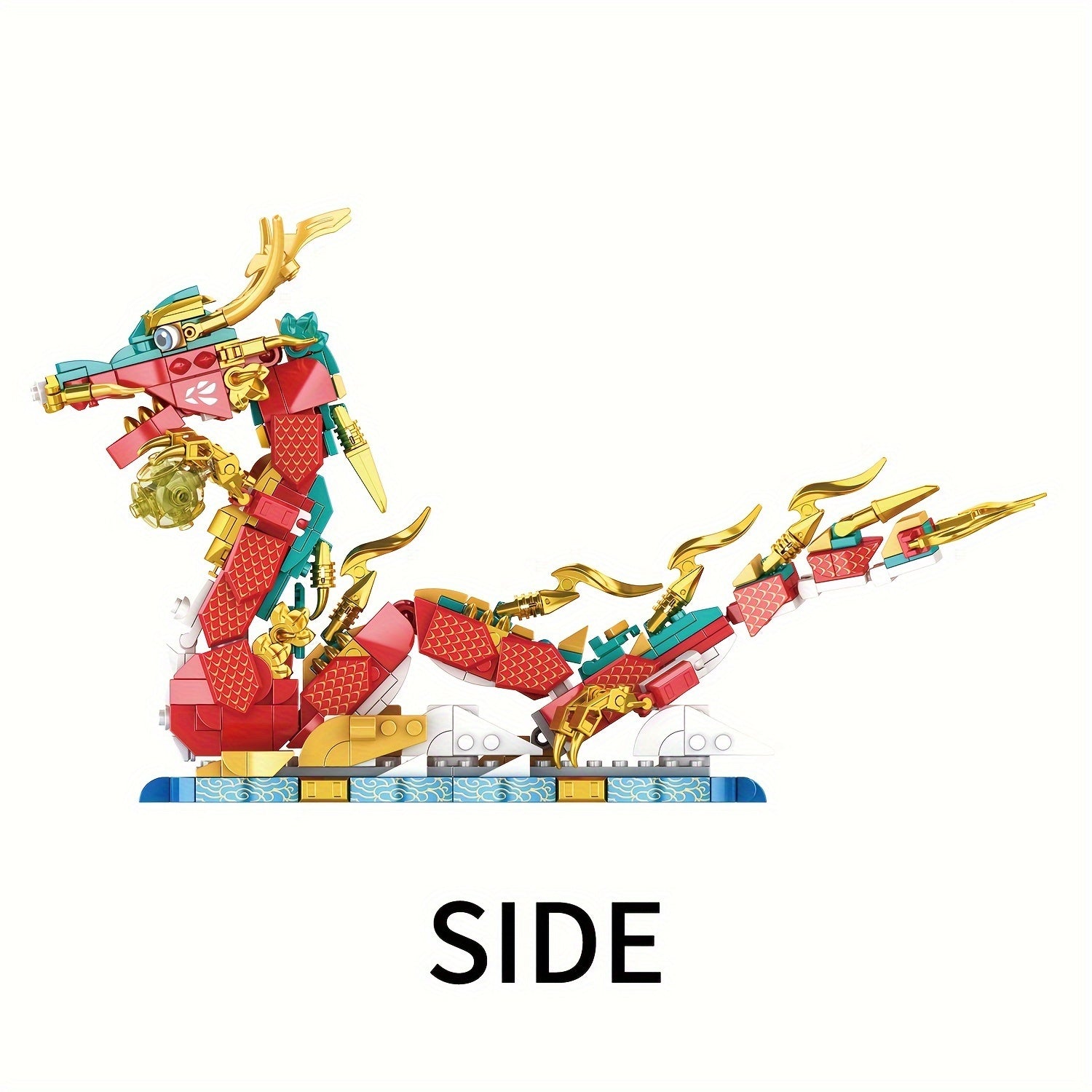 506pcs Kids Dragon Building Set - Educational Blocks
