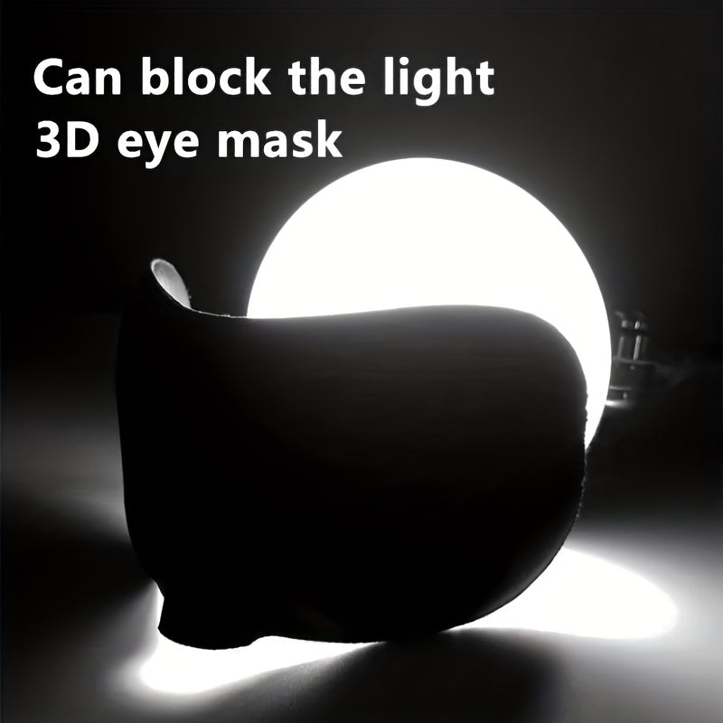3D Eye Mask for Travel Sleep Men Women Light Proof Eye Protective